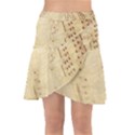 Music-melody-old-fashioned Wrap Front Skirt View1