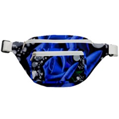 Blue-rose-rose-rose-bloom-blossom Fanny Pack