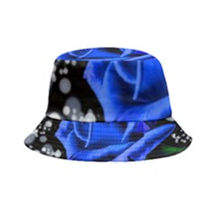 Blue-rose-rose-rose-bloom-blossom Inside Out Bucket Hat by Sapixe