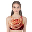 Roses-flowers-rose-bloom-petals Tank Bikini Top View1