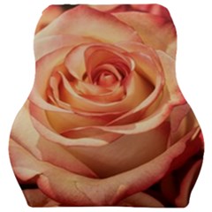 Roses-flowers-rose-bloom-petals Car Seat Velour Cushion  by Sapixe