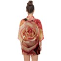 Roses-flowers-rose-bloom-petals Half Sleeve Chiffon Kimono View2