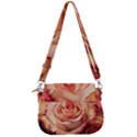 Roses-flowers-rose-bloom-petals Saddle Handbag View3