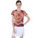 Roses-flowers-rose-bloom-petals Women s Sports Top View1