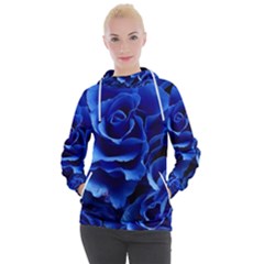 Roses-flowers-plant-romance Women s Hooded Pullover by Sapixe