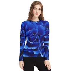 Roses-flowers-plant-romance Women s Long Sleeve Rash Guard