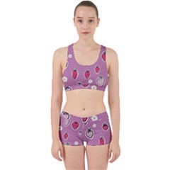 Juicy Strawberries Work It Out Gym Set by SychEva