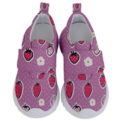 Juicy Strawberries Kids  Velcro No Lace Shoes by SychEva