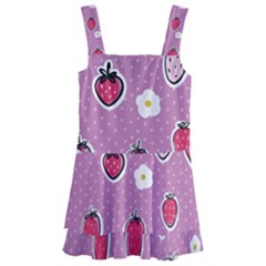 Juicy Strawberries Kids  Layered Skirt Swimsuit by SychEva