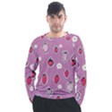 Juicy Strawberries Men s Long Sleeve Raglan Tee View1