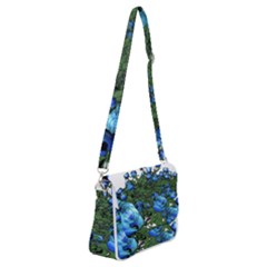 Flowers-roses-rose-nature-bouquet Shoulder Bag With Back Zipper by Sapixe