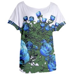 Flowers-roses-rose-nature-bouquet Women s Oversized Tee by Sapixe