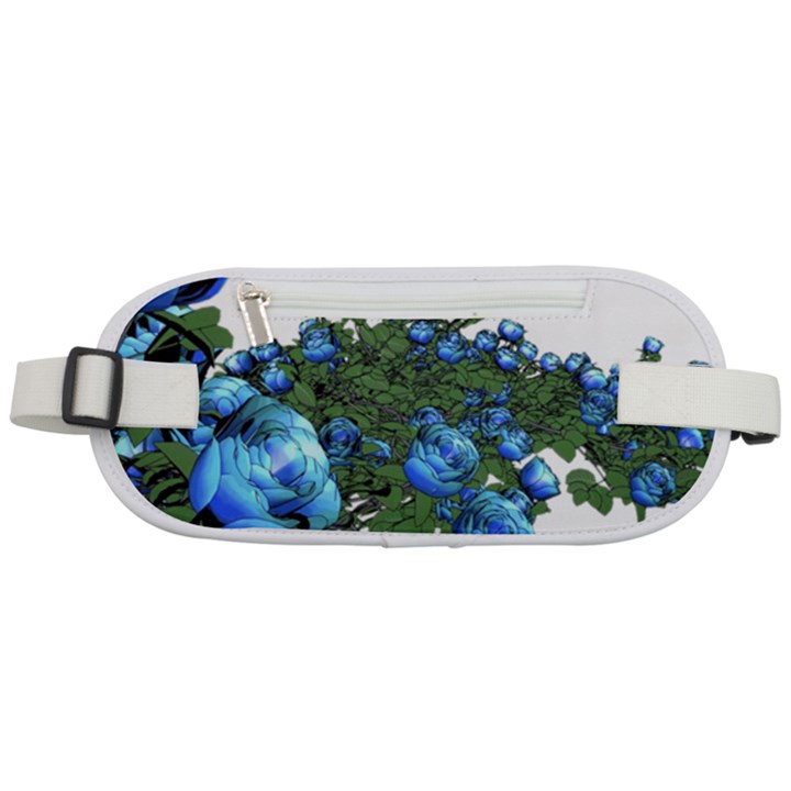 Flowers-roses-rose-nature-bouquet Rounded Waist Pouch