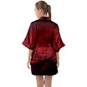 Rose-red-rose-red-flower-petals-waves-glow Half Sleeve Satin Kimono  View2