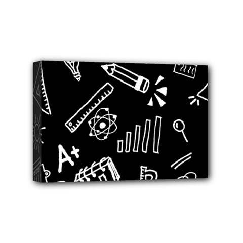 Knowledge-drawing-education-science Mini Canvas 6  X 4  (stretched) by Sapixe