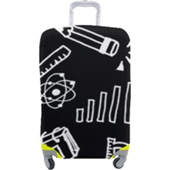 Knowledge-drawing-education-science Luggage Cover (large) by Sapixe