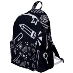 Knowledge-drawing-education-science The Plain Backpack by Sapixe