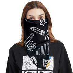 Knowledge-drawing-education-science Face Covering Bandana (triangle)