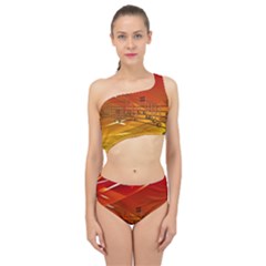 Music-notes-melody-note-sound Spliced Up Two Piece Swimsuit by Sapixe