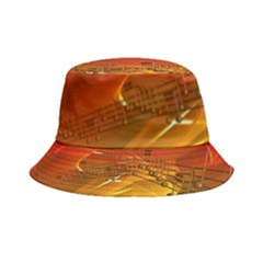 Music-notes-melody-note-sound Inside Out Bucket Hat by Sapixe