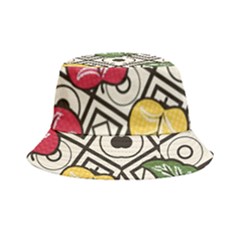 Leaves Foliage Batik Seamless Bucket Hat