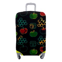 Apples Honey Honeycombs Pattern Luggage Cover (small)