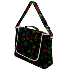 Apples Honey Honeycombs Pattern Box Up Messenger Bag