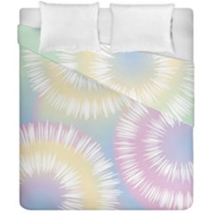 Tie Dye Pattern Colorful Design Duvet Cover Double Side (california King Size) by Sapixe