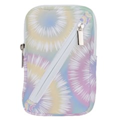 Tie Dye Pattern Colorful Design Belt Pouch Bag (large) by Sapixe