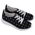 Snowflakes Background Pattern Women s Lightweight Sports Shoes View3