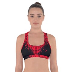 Heart Brain Mind Psychology Doubt Cross Back Sports Bra by Sapixe