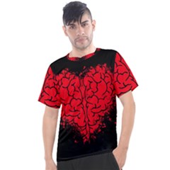 Heart Brain Mind Psychology Doubt Men s Sport Top by Sapixe