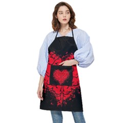 Heart Brain Mind Psychology Doubt Pocket Apron by Sapixe