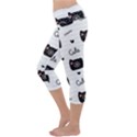 Cute Cameras Doodles Hand Drawn Capri Yoga Leggings View2