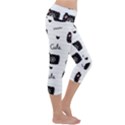 Cute Cameras Doodles Hand Drawn Capri Yoga Leggings View3