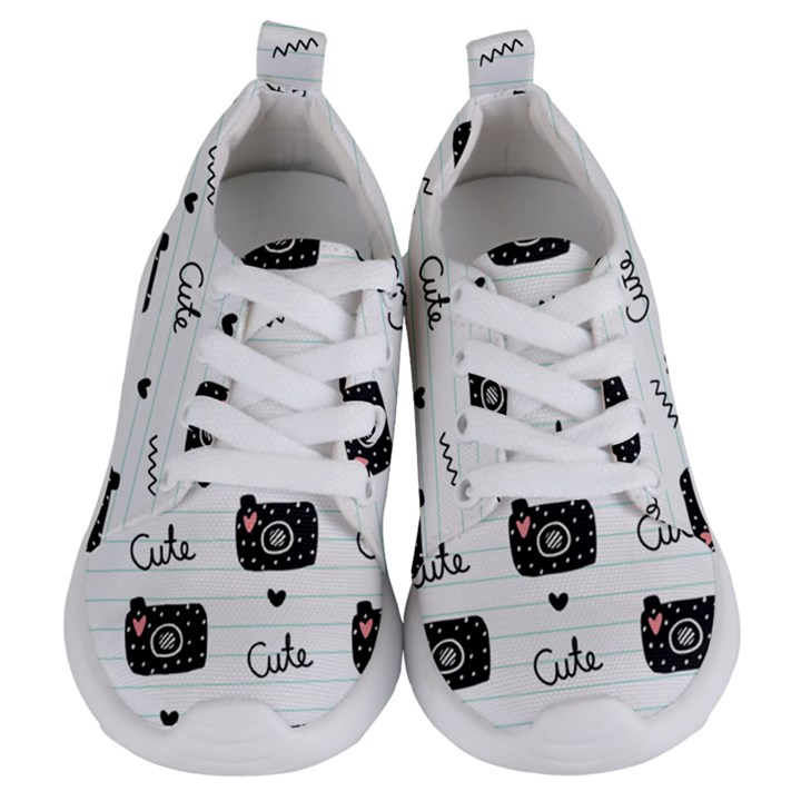 Cute Cameras Doodles Hand Drawn Kids  Lightweight Sports Shoes