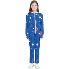 Christmas Pattern Tree Design Kids  Tracksuit by Sapixe