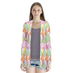 Power Pattern 821-1c Drape Collar Cardigan by PatternFactory