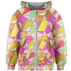 Power Pattern 821-1c Kids  Zipper Hoodie Without Drawstring by PatternFactory