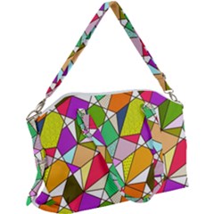 Power Pattern 821-1b Canvas Crossbody Bag by PatternFactory