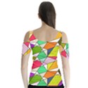 Power Pattern 821-1b Butterfly Sleeve Cutout Tee  View2