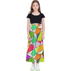 Power Pattern 821-1b Kids  Flared Maxi Skirt by PatternFactory