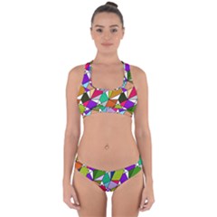 Power Pattern 821-1a Cross Back Hipster Bikini Set by PatternFactory