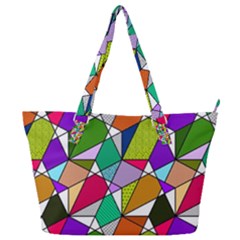 Power Pattern 821-1a Full Print Shoulder Bag by PatternFactory