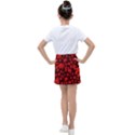 Red Oak And Maple Leaves Kids  Tennis Skirt View2