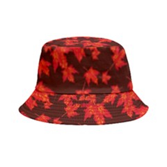 Red Oak And Maple Leaves Bucket Hat by Daria3107