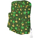 Turtle And Palm On Green Pattern Full Print Backpack View3