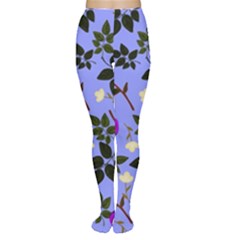 Purple Flower On Lilac Tights by Daria3107