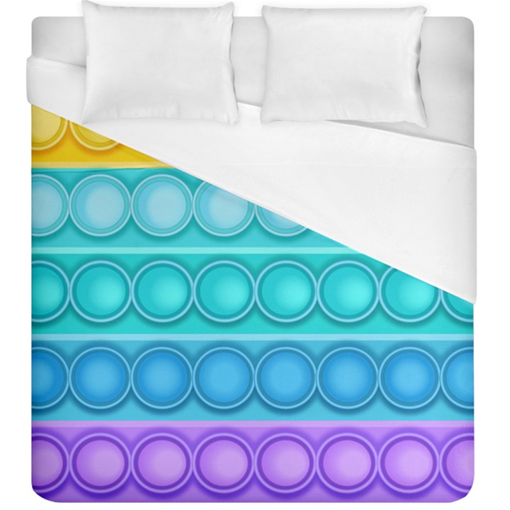 Pop It Pattern Duvet Cover (King Size)