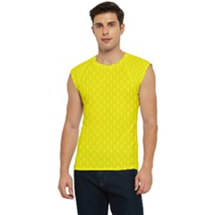 Soft Pattern Yellow Men s Raglan Cap Sleeve Tee by PatternFactory